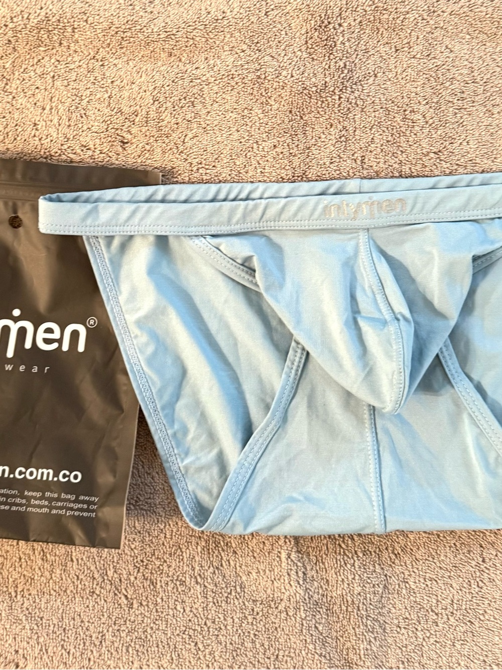 Light Blue Intymen Men’s Briefs - Supportive Everyday Underwear
